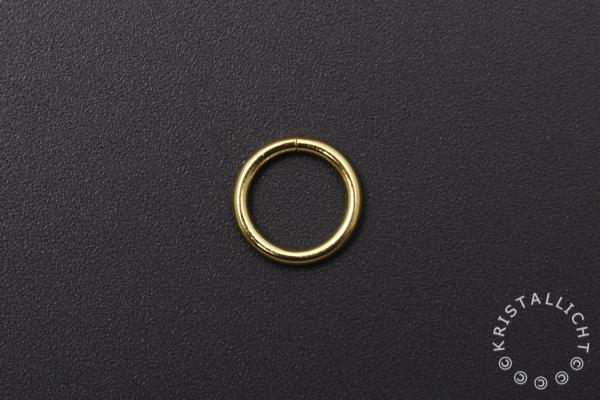 925 zilver verguld ( 1 micron) montagering ( 1 mm)-  rond   - div. afm.